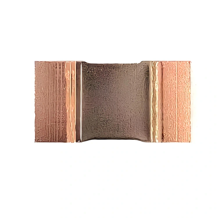 Paljaasta metalliseoksesta valmistettu virtatunnistusvastus